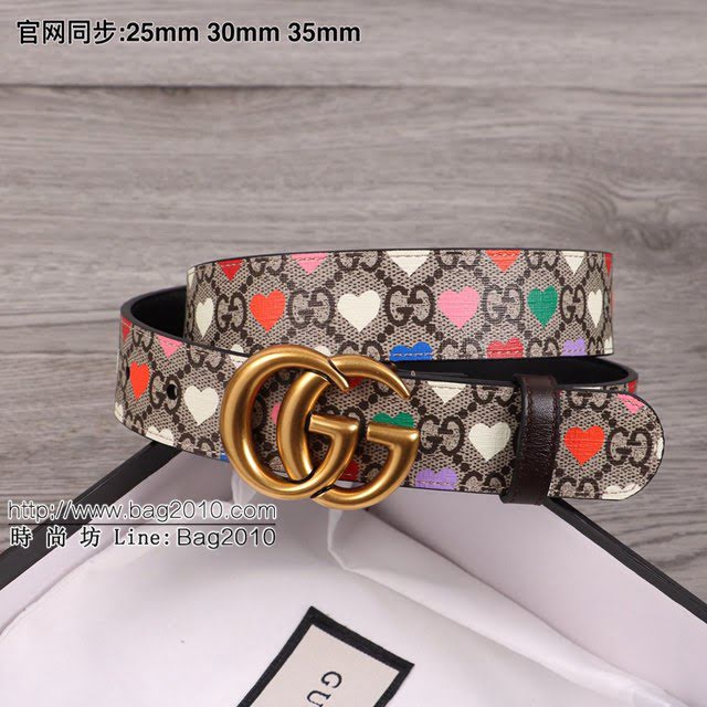 Gucci經典皮帶 古奇男士小牛皮腰帶  jjp1843